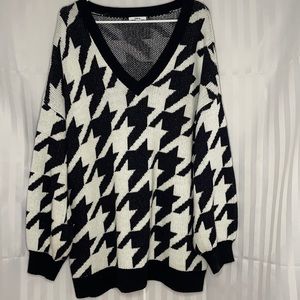 Bar 3 oversized sweater